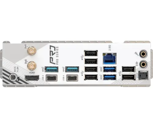 Asrock X870 Pro RS WiFi AMD X870 Soket AM5 DDR5 8000+(OC)MHz ATX Gaming (Oyuncu) Anakart
