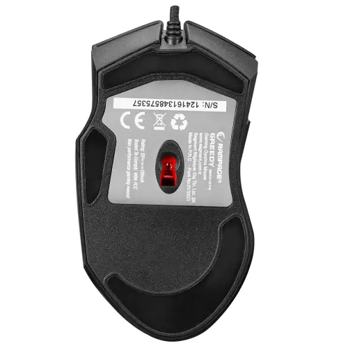 Rampage SMX-G72 GREEDY RGB Gaming (Oyuncu) Mouse
