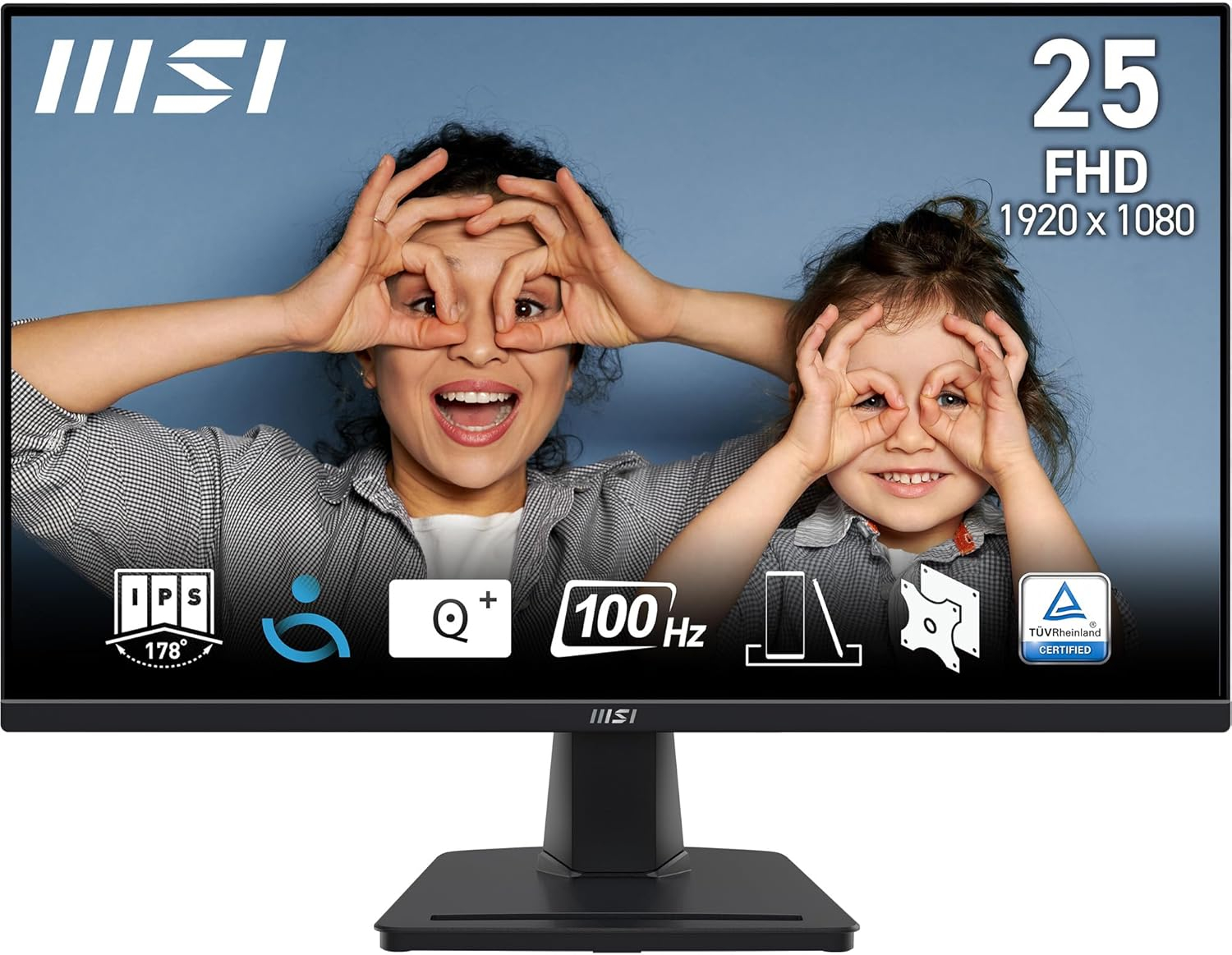 MSI Pro MP252DE E2 24.5″ 1920x1080 1ms 120Hz IPS Anti-Glare Full HD Monitör