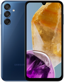 Samsung Galaxy M15 128GB 4GB RAM Koyu Mavi Cep Telefonu – Samsung Türkiye Garantili