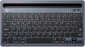 Lenovo Lecoo BK100 Gri Kablosuz Bluetooth Türkçe Q Klavye
