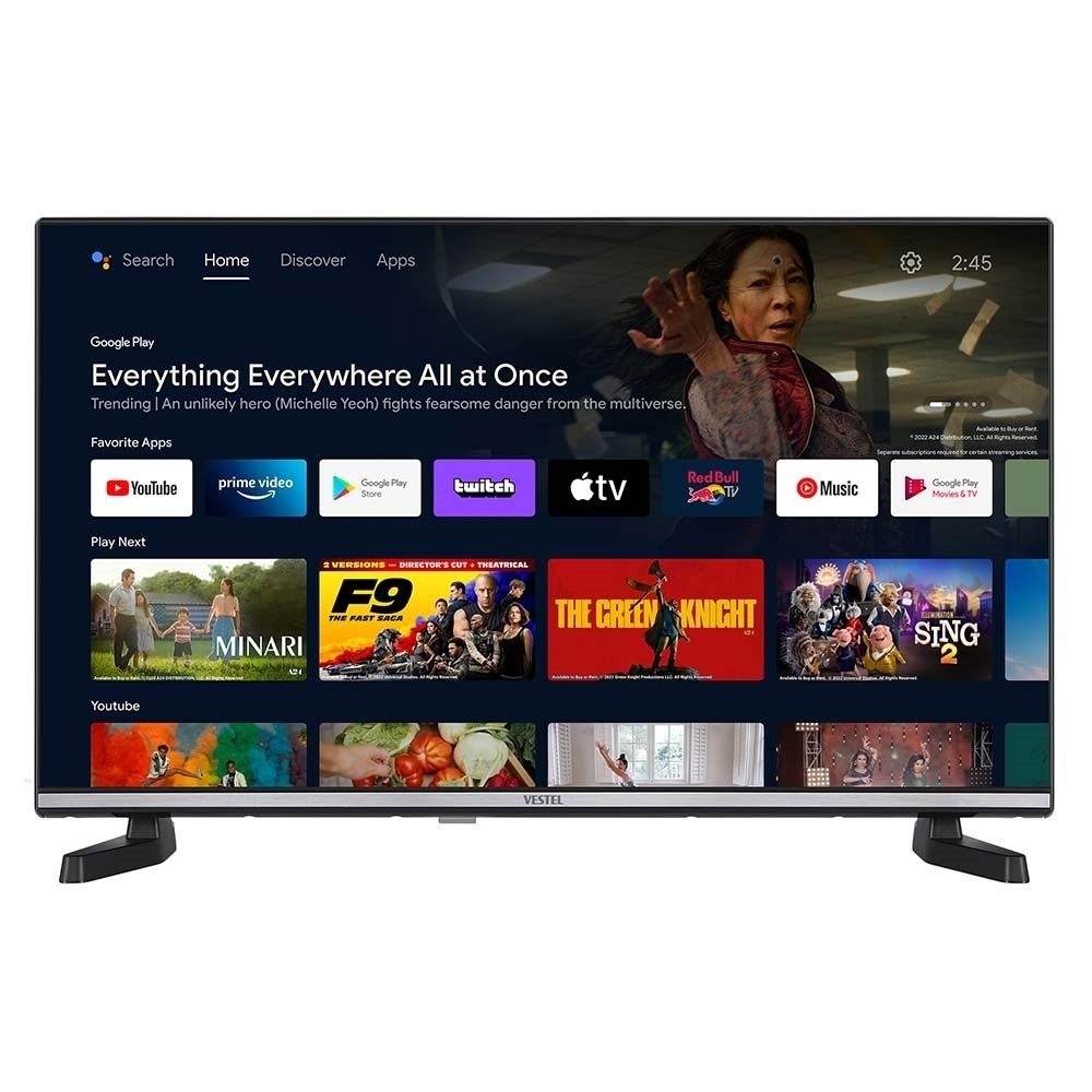 Vestel 32FA9530 Full HD 32″ 82 Ekran Uydu Alıcılı Android Smart LED TV