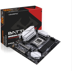 COLORFUL BATTLE-AX B650M-PLUS V14 DDR5 7600MHz mATX AM5 Gaming (Oyuncu) Anakart