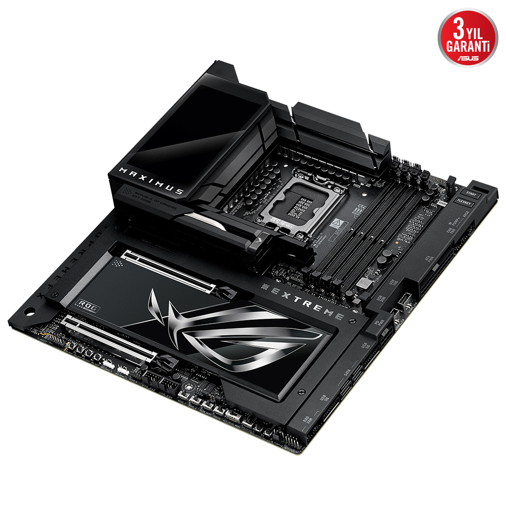 ASUS ROG MAXIMUS Z890 EXTREME Intel LGA1851 Z890 DDR5 8800+MHz(OC) E-ATX Gaming (Oyuncu) Anakart