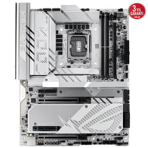 ASUS ROG MAXIMUS Z890 APEX Intel LGA1851 Z890 DDR5 9000+MHz(OC) ATX Gaming (Oyuncu) Anakart