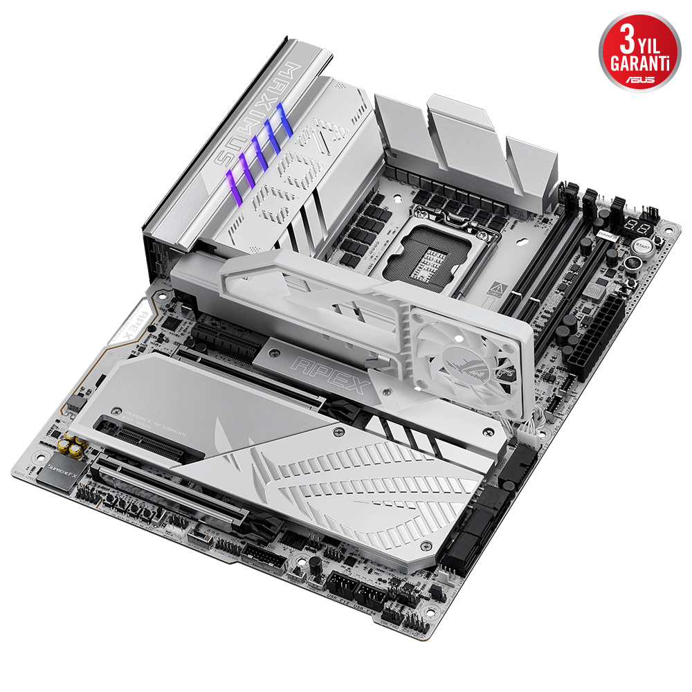 ASUS ROG MAXIMUS Z890 APEX Intel LGA1851 Z890 DDR5 9000+MHz(OC) ATX Gaming (Oyuncu) Anakart