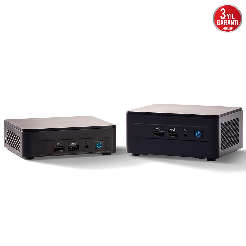 ASUS NUC12 Pro Slim Kit -NUC12WSKI7- Intel Core i7-1260P - Barebone (RAM Yok, Disc Yok) - Cord Yok - Mini Masaüstü PC