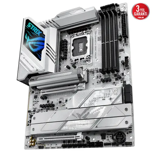 ASUS ROG STRIX Z890-A GAMING WIFI Intel LGA1851 Z890 DDR5 8600+MHz(OC) ATX Gaming (Oyuncu) Anakart