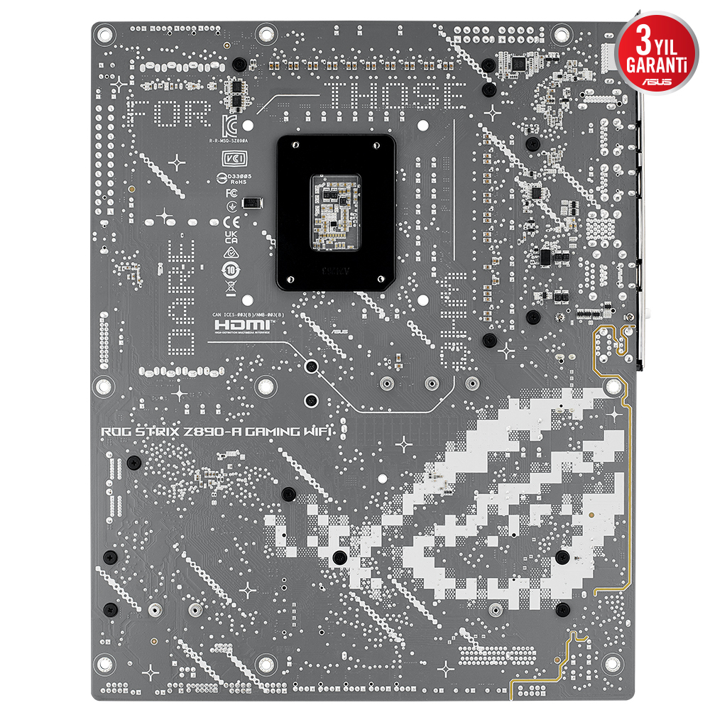 ASUS ROG STRIX Z890-A GAMING WIFI Intel LGA1851 Z890 DDR5 8600+MHz(OC) ATX Gaming (Oyuncu) Anakart