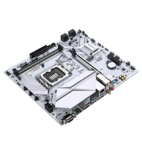 COLORFUL BATTLE-AX B760M-G Beyaz WIFI DDR5 7600MHz mATX Gaming (Oyuncu) Anakart