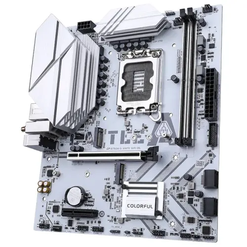 COLORFUL BATTLE-AX B760M-G Beyaz WIFI DDR5 7600MHz mATX Gaming (Oyuncu) Anakart