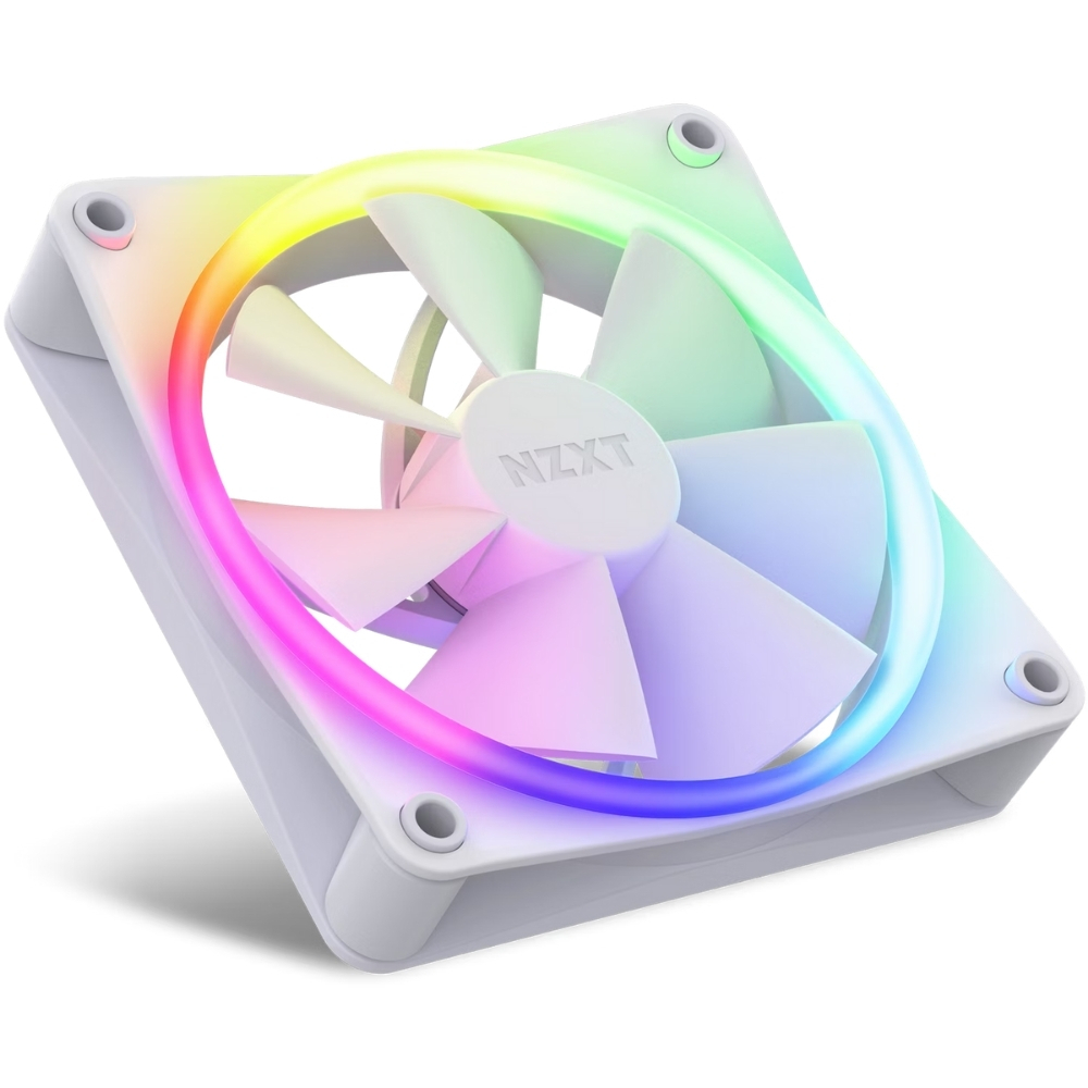 NZXT F120RGB RF-R12TF-W1 120mm Üçlü Beyaz Kasa Fanı