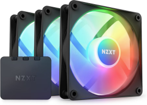 NZXT F120RGB Core RF-R12TF-B1 Üçlü Siyah Kasa Fanı