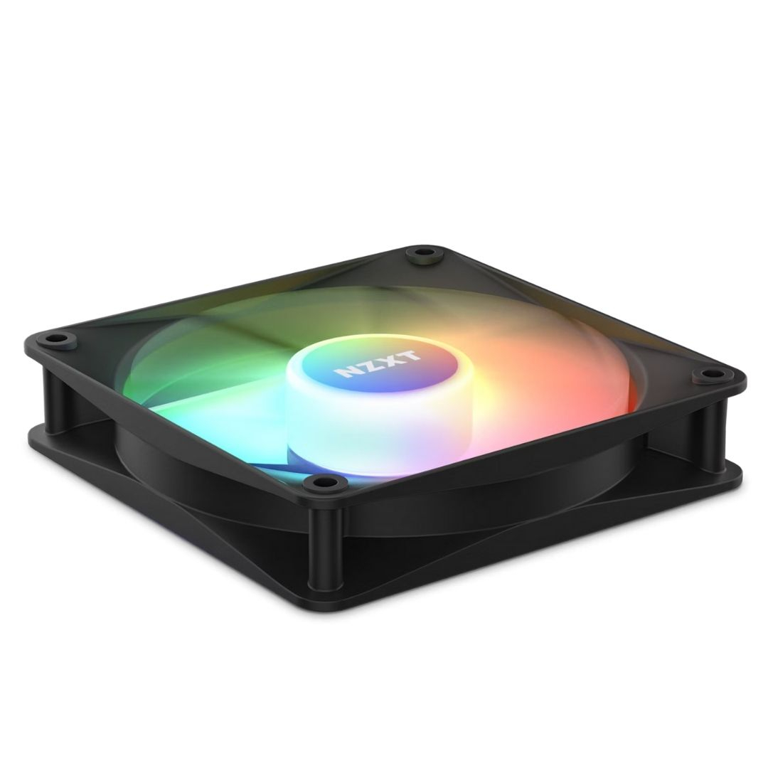 NZXT F140RGB Duo RF-R14DF-B1 140mm İkili Siyah Kasa Fanı