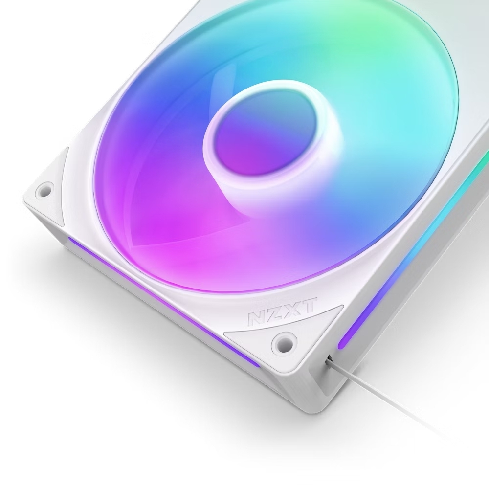 NZXT F240 RGB RF-U24HF-W1 240mm Beyaz Kasa Fanı