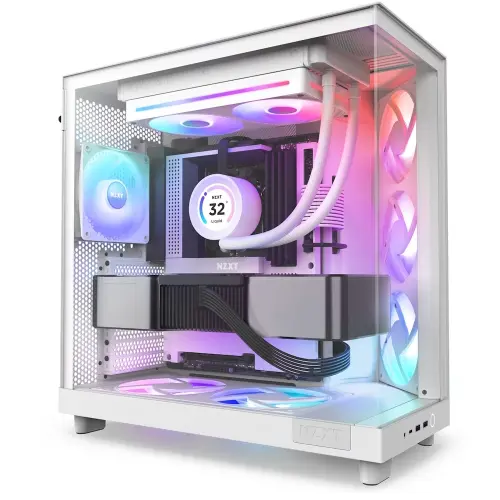 NZXT F240 RGB RF-U24HF-W1 240mm Beyaz Kasa Fanı
