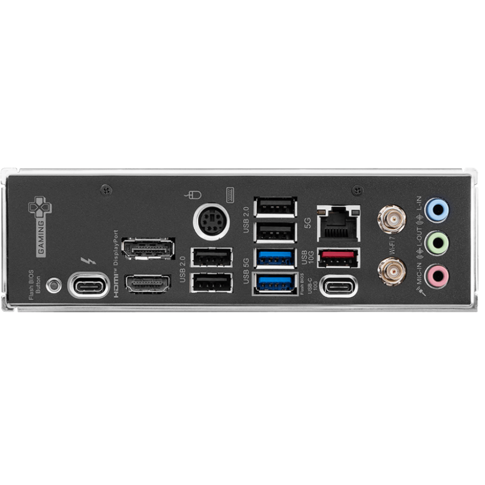 MSI Z890 Gaming Plus WIFI Intel Soket 1851 DDR5 9200MHZ (OC) WIFI 7 ATX Gaming (Oyuncu) Anakart