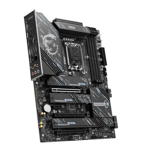 MSI Z890 Gaming Plus WIFI Intel Soket 1851 DDR5 9200MHZ (OC) WIFI 7 ATX Gaming (Oyuncu) Anakart