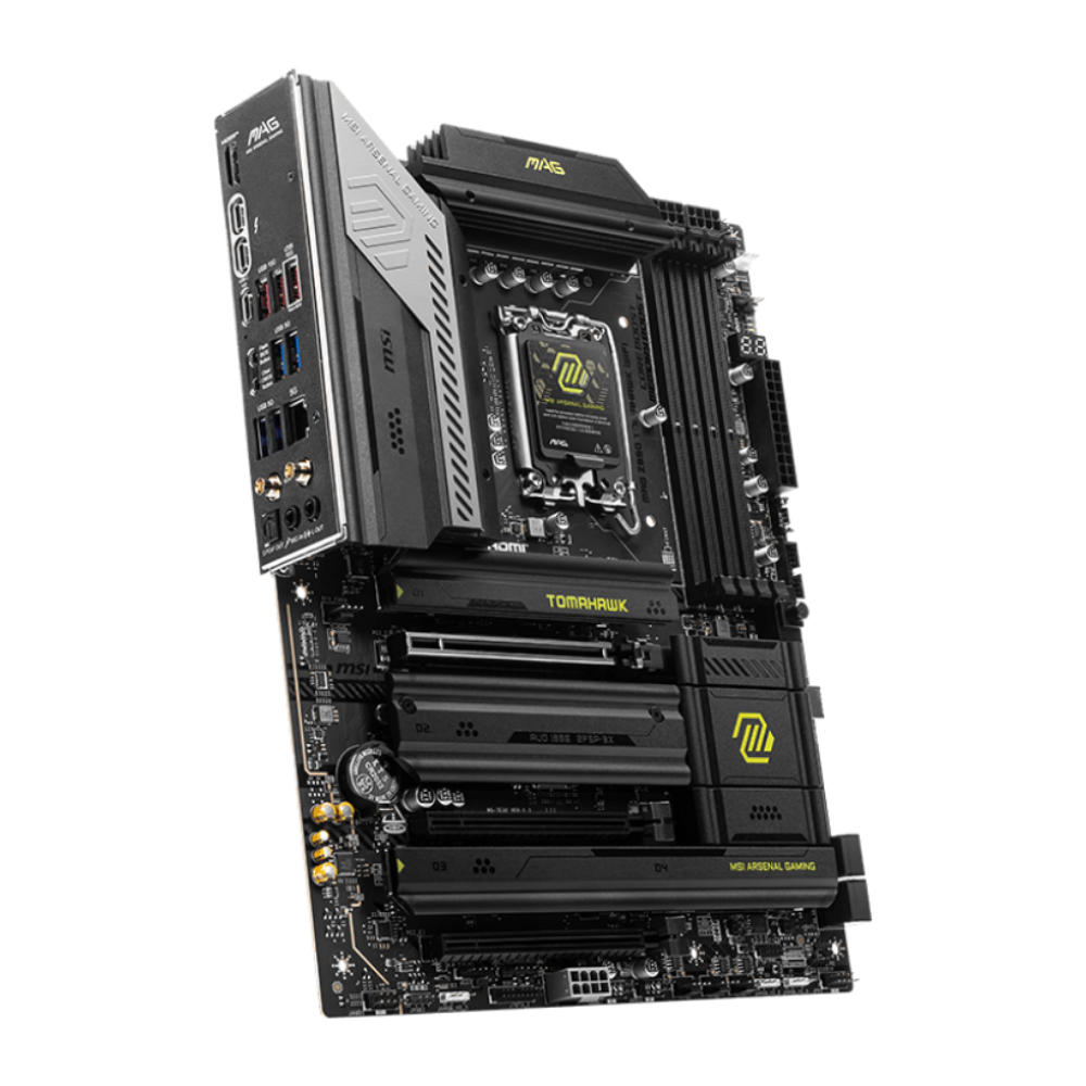 MSI MAG Z890 Tomahawk WIFI DDR5 Intel Z890 Soket 1851 9200(OC)MHz  ATX Gaming (Oyuncu) Anakart