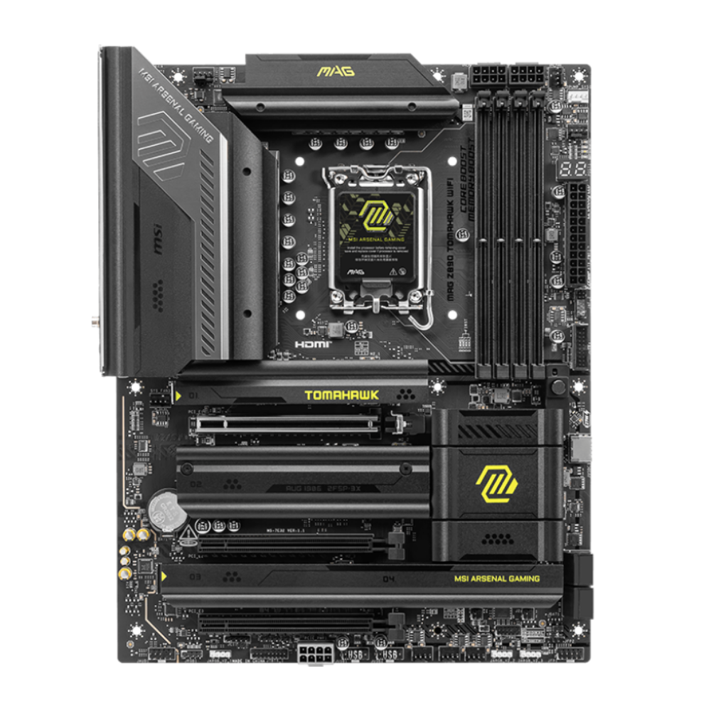 MSI MAG Z890 Tomahawk WIFI DDR5 Intel Z890 Soket 1851 9200(OC)MHz  ATX Gaming (Oyuncu) Anakart