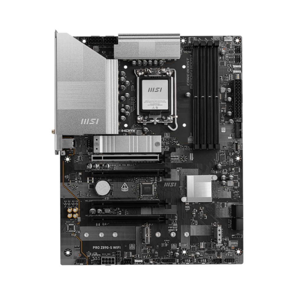 MSI PRO Z890-S WIFI DDR5 Z890 Soket 1851 8600MHZ(OC) WIFI7 ATX Gaming (Oyuncu) Anakart