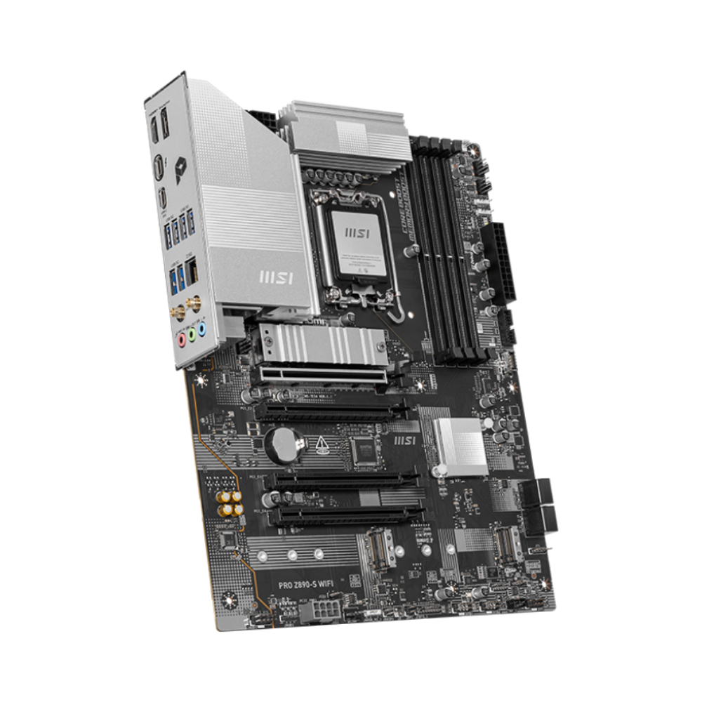 MSI PRO Z890-S WIFI DDR5 Z890 Soket 1851 8600MHZ(OC) WIFI7 ATX Gaming (Oyuncu) Anakart