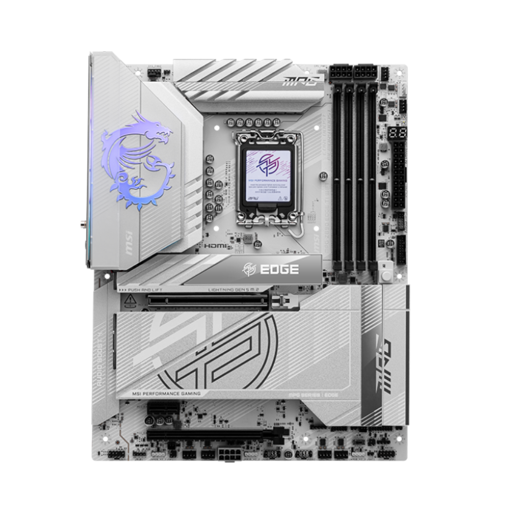 MSI MPG Z890 EDGE TI WIFI DDR5 Soket 1851 9200MHZ(OC) WIFI 7 ATX Gaming (Oyuncu) Anakart