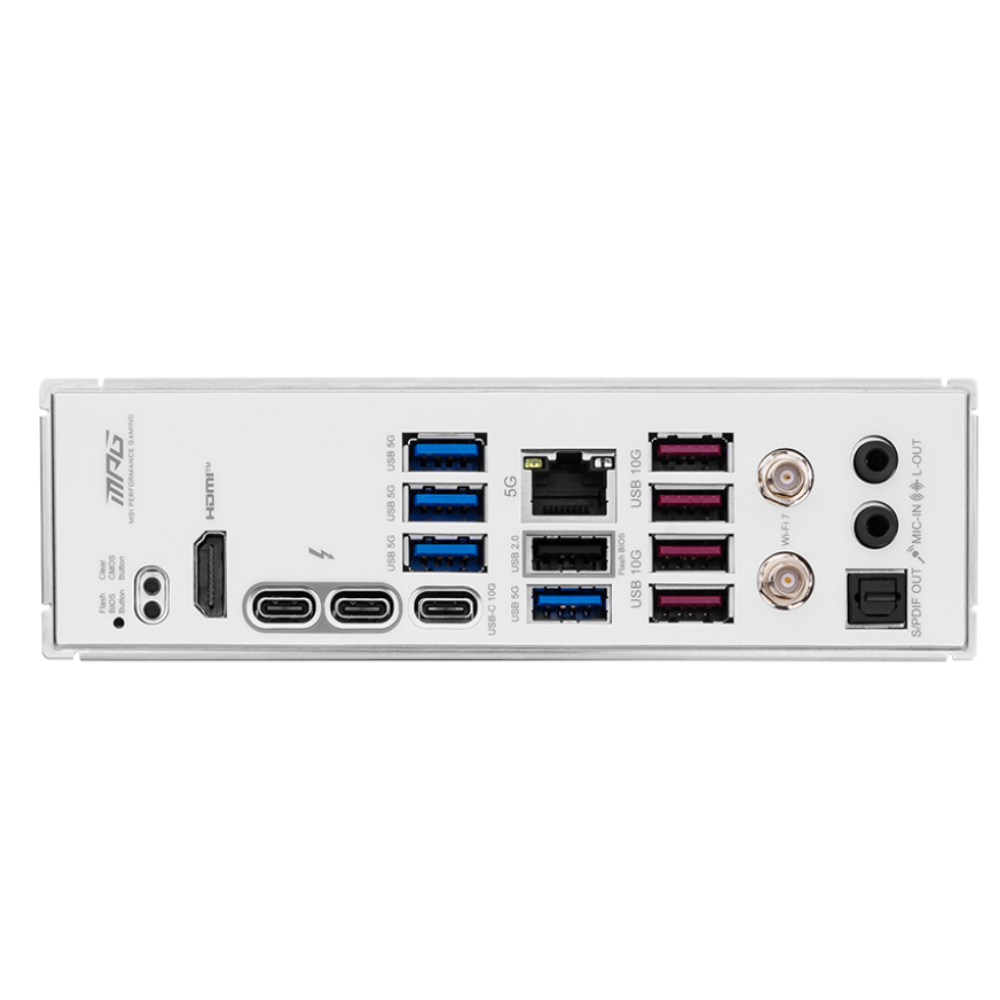 MSI MPG Z890 EDGE TI WIFI DDR5 Soket 1851 9200MHZ(OC) WIFI 7 ATX Gaming (Oyuncu) Anakart