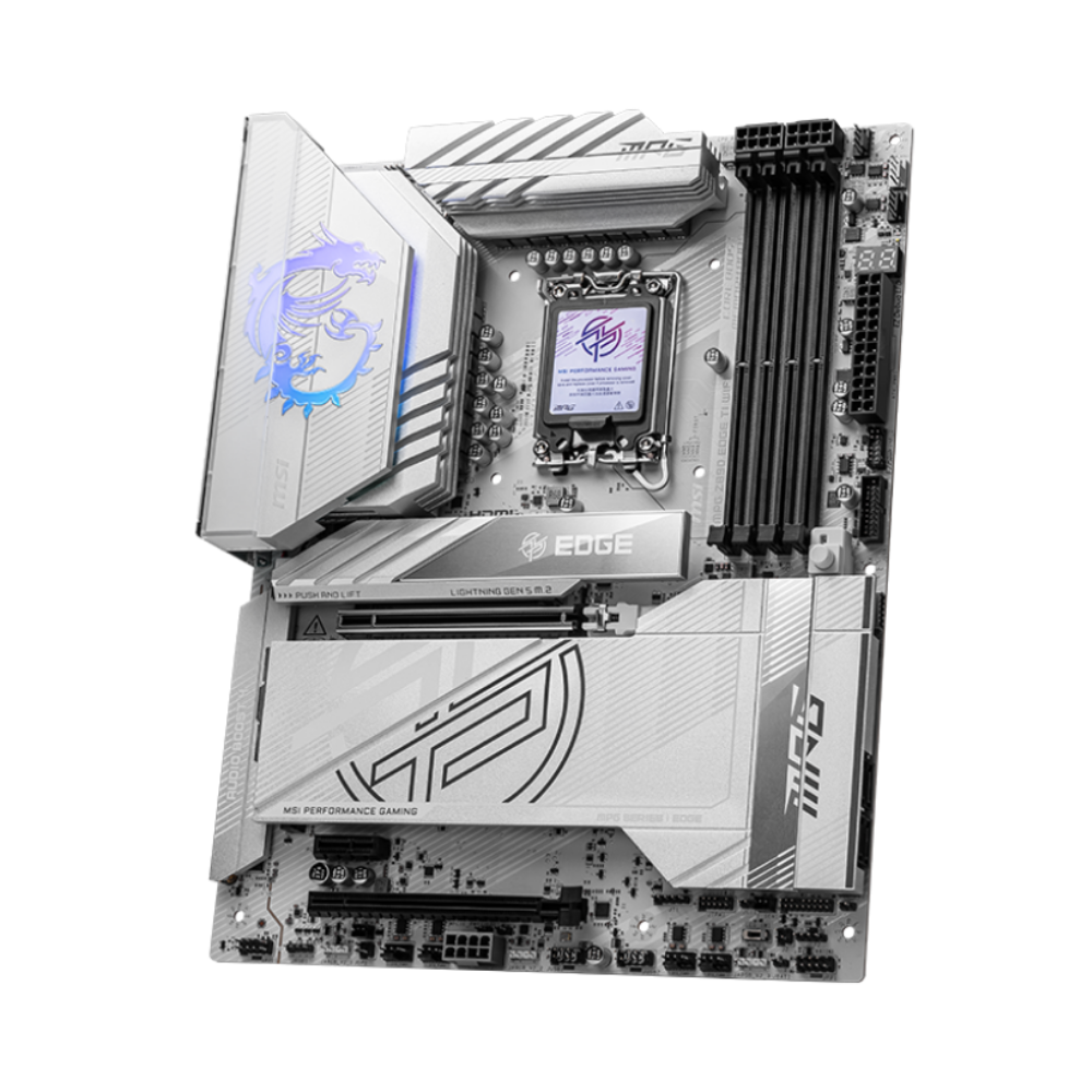 MSI MPG Z890 EDGE TI WIFI DDR5 Soket 1851 9200MHZ(OC) WIFI 7 ATX Gaming (Oyuncu) Anakart