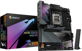 Gigabyte X870E AORUS MASTER Soket AM5 DDR5 8600(OC) ATX Gaming (Oyuncu) Anakart