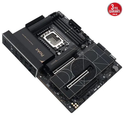 ASUS PROART Z890-CREATOR WIFI  Intel LGA1851 Z890 DDR5 9066+MHz(OC) ATX Gaming (Oyuncu) Anakart