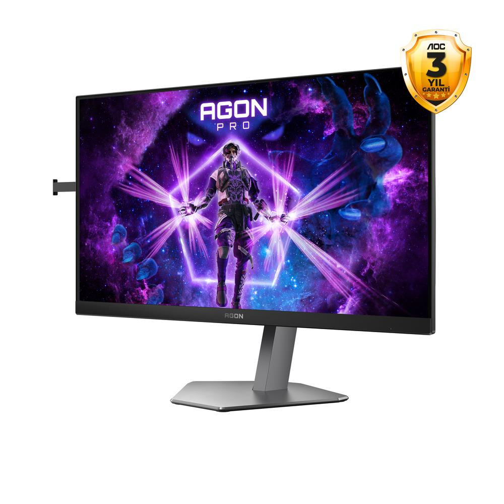 AOC AGON Pro AG246FK 24.1″ 540Hz 0.3ms TN Pivot FHD Gaming (Oyuncu) Monitör