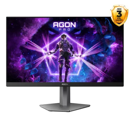 AOC AGON Pro AG246FK 24.1″ 540Hz 0.3ms TN Pivot FHD Gaming (Oyuncu) Monitör