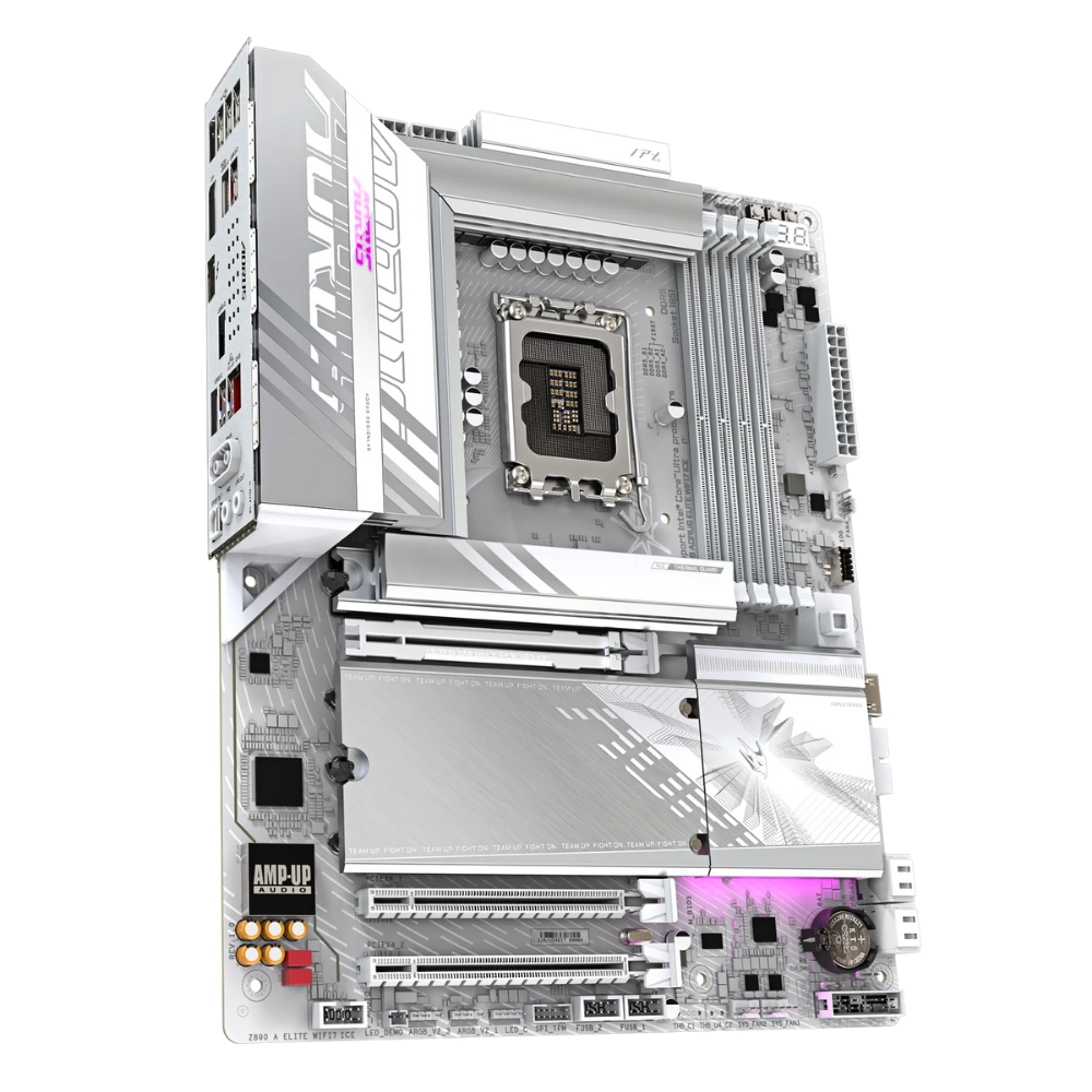 Gigabyte Z890 AORUS ELITE WIFI7 ICE Soket 1851 DDR5 9200(OC) MHz ATX Gaming (Oyuncu) Anakart