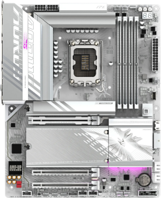 Gigabyte Z890 AORUS ELITE WIFI7 ICE Soket 1851 DDR5 9200(OC) MHz ATX Gaming (Oyuncu) Anakart