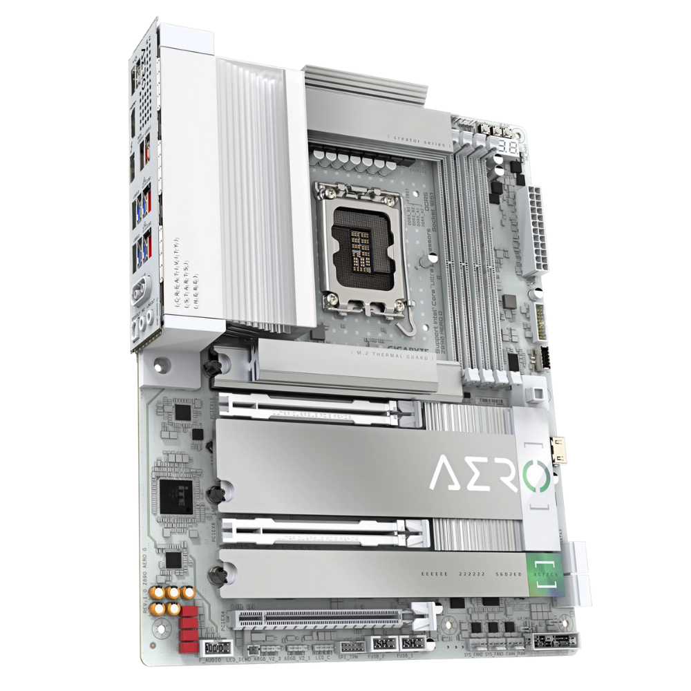 Gigabyte Z890 AERO G Soket 1851 DDR5 9200(OC) MHz ATX Gaming (Oyuncu) Anakart