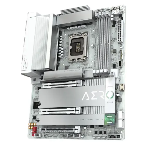 Gigabyte Z890 AERO G Soket 1851 DDR5 9200(OC) MHz ATX Gaming (Oyuncu) Anakart