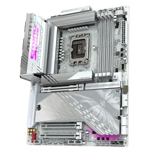 Gigabyte Z890 AORUS ELITE X ICE Soket 1851 DDR5 9500(OC) MHz ATX Gaming (Oyuncu) Anakart