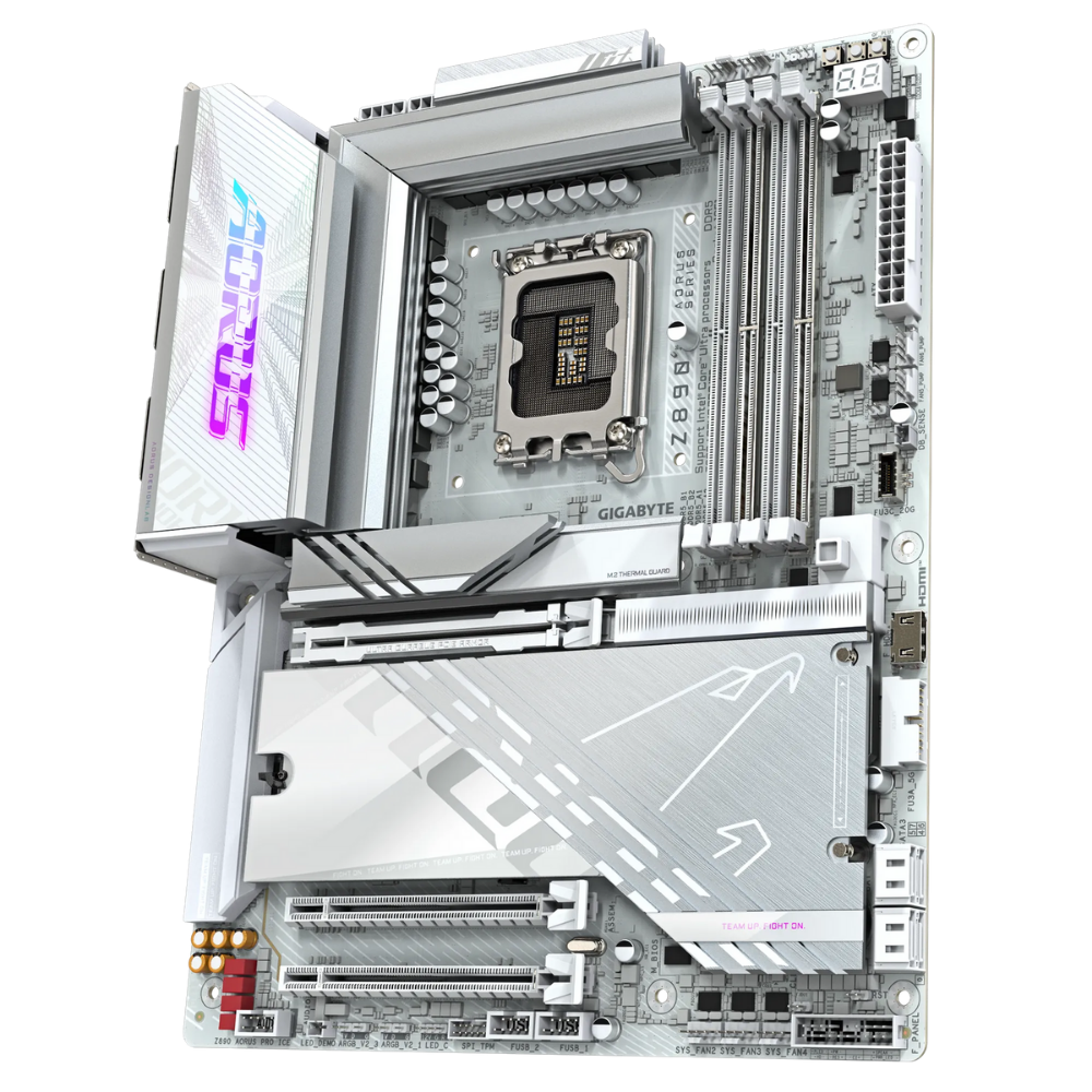 Gigabyte Z890 AORUS PRO ICE Soket 1851 DDR5 9500(OC) MHz ATX Gaming (Oyuncu) Anakart