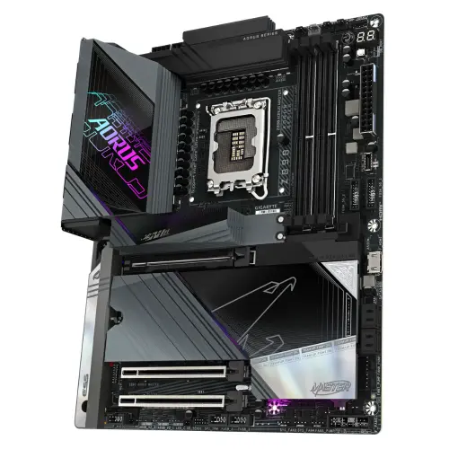 Gigabyte Z890 AORUS MASTER Soket 1851 DDR5 9500(OC) MHz ATX Gaming (Oyuncu) Anakart