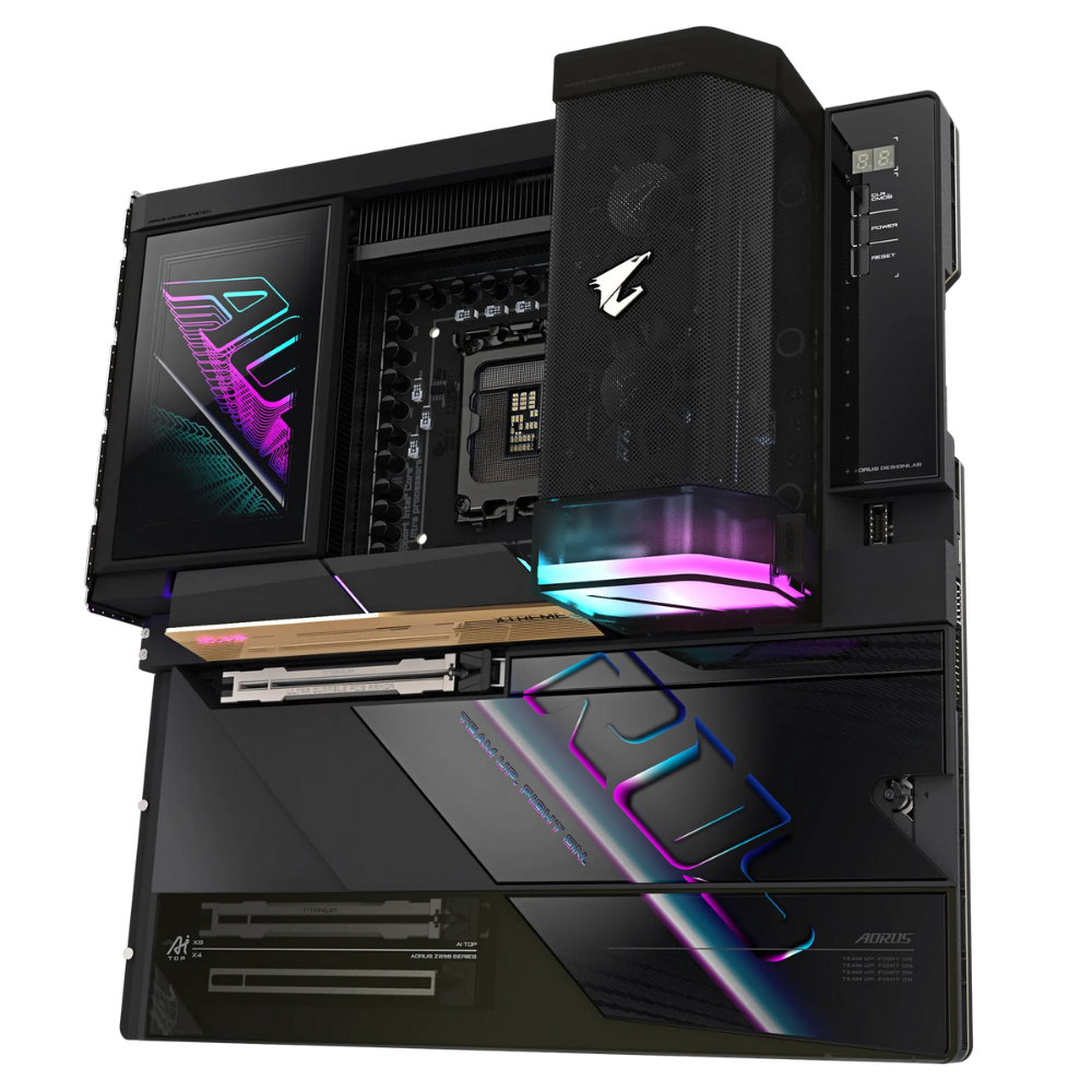 Gigabyte Z890 AORUS XTREME AI TOP Soket 1851 DDR5 9500(OC) MHz E-ATX Gaming (Oyuncu) Anakart