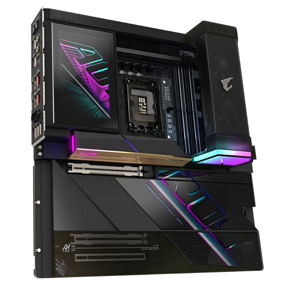 Gigabyte Z890 AORUS XTREME AI TOP Soket 1851 DDR5 9500(OC) MHz E-ATX Gaming (Oyuncu) Anakart