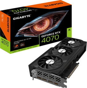 Gigabyte GeForce 4070 WINDFORCE OC V2 12G GV-N4070WF3OCV2-12GD 12GB GDDR6X 192Bit DLSS 3 Gaming (Oyuncu) Ekran Kartı