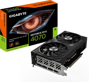 Gigabyte GeForce 4070 WINDFORCE 2X OC V2 12G GV-N4070WF2OCV2-12GD 12GB GDDR6X 192Bit DLSS 3 Gaming (Oyuncu) Ekran Kartı