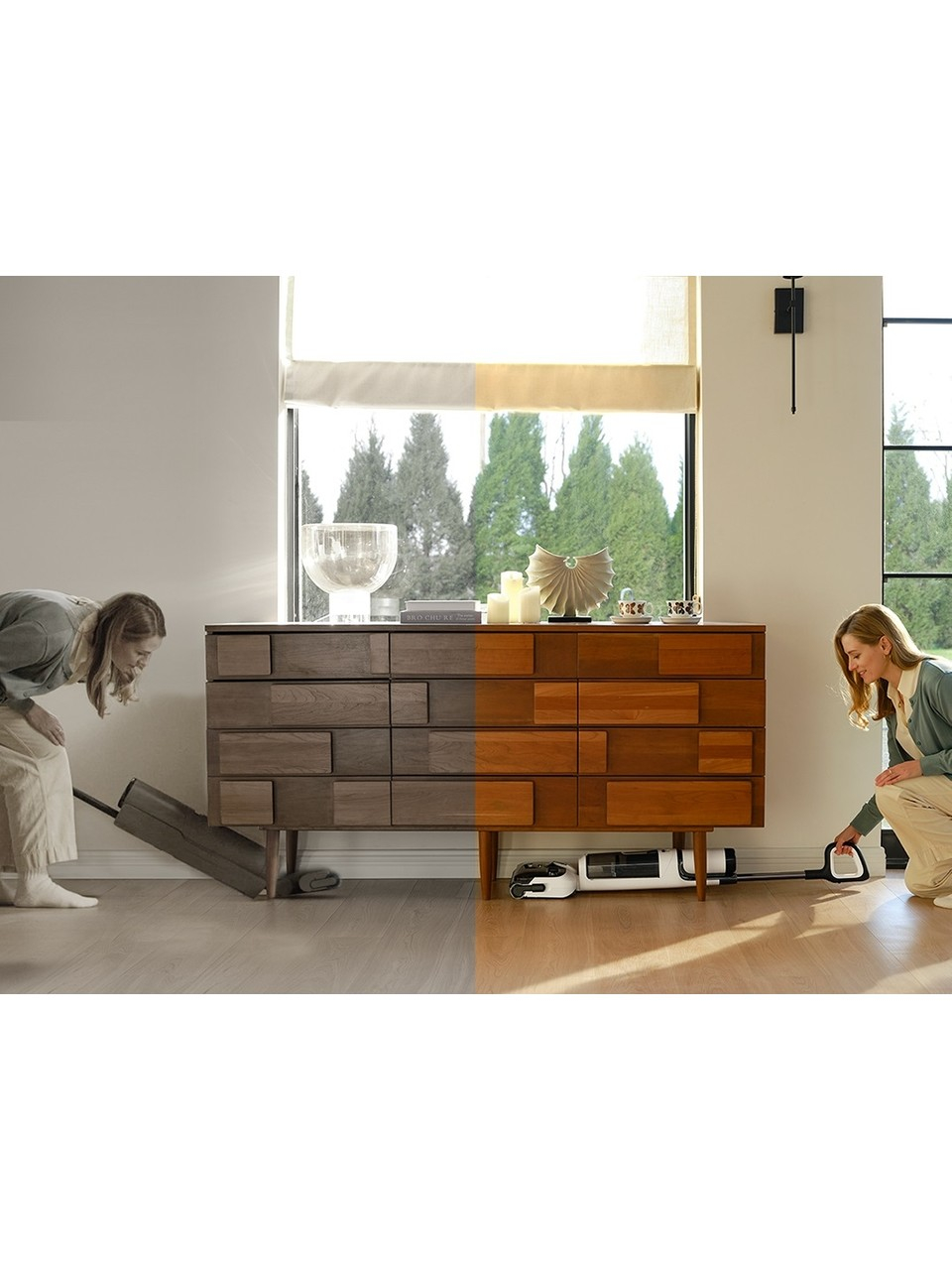 Tineco Floor One S6 Stretch Islak Kuru Dikey Şarjlı Süpürge