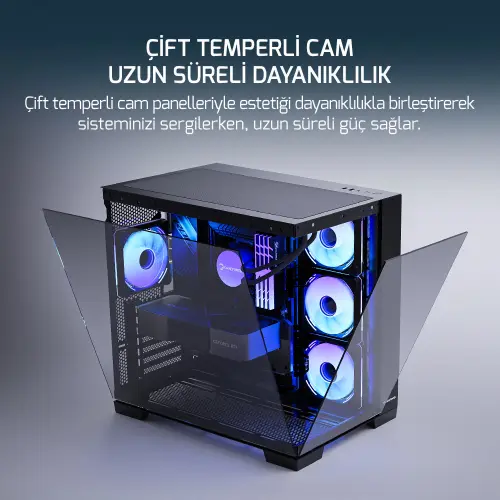 Iron Strike | AMD Ryzen 5 7600X | 2 x 8 GB DDR5 | GIGABYTE RX 7800 XT 16 GB | 1 TB SSD Tavsiye Sistem