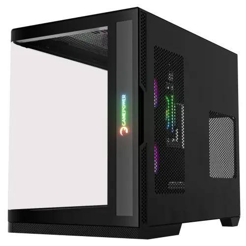 GamePower Warcry Vertex 3xARGB Kavisli Temper Cam 750W +80 Type-C ATX Gaming Kasa 