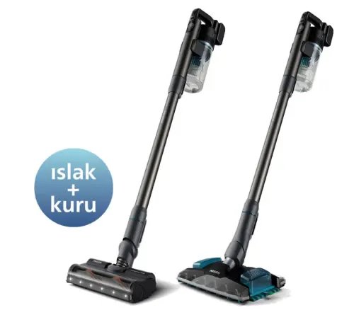 Philips Aqua Plus XC8057/01 Şarjlı Dikey Süpürge