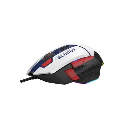 Bloody W95 Max Sports Navy 12.000 CPI 8 Tuş Optik RGB Siyah Kablolu Gaming (Oyuncu) Mouse