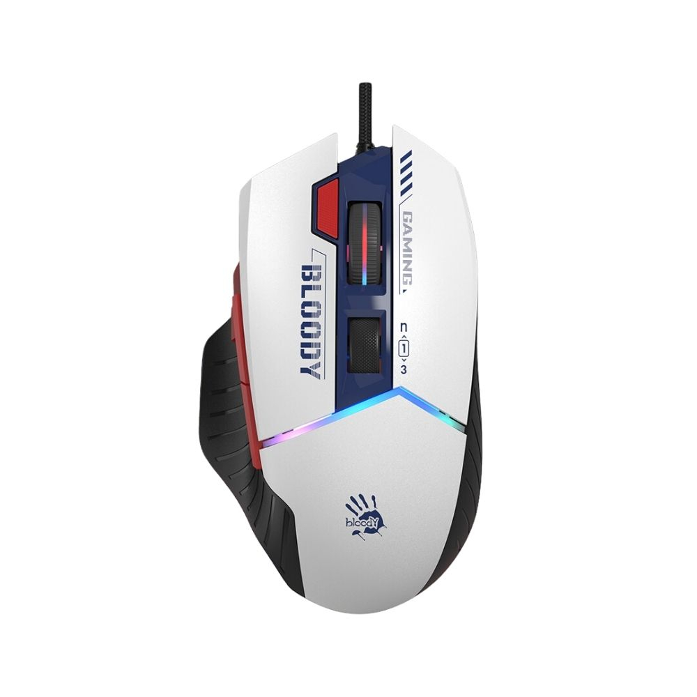 Bloody W95 Max Sports Navy 12.000 CPI 8 Tuş Optik RGB Siyah Kablolu Gaming (Oyuncu) Mouse